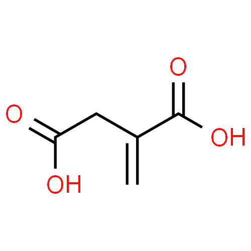 Itaconic acid_2D